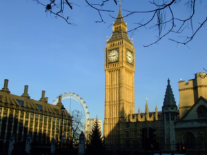 Picture of Big Ben and millenium wheel attractions near Astors Belgravia